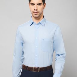 Cantabil Spread Collar Smart Cotton Formal Shirt-image-96