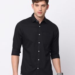 NIRVAAN Men Slim Fit Pure Cotton Casual Shirt-image-6