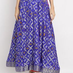 SOUNDARYA Printed Maxi Skirt Skirts-image-26