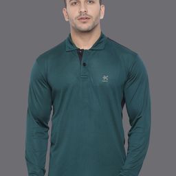 HRX by Hrithik Roshan Men Solid Polo Collar T-shirt-picture-15