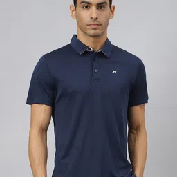 Alcis Men Train-Tech Anti-Static Slim-Fit Training Polo T-Shirt-image-45