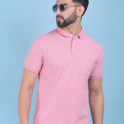 Crimsoune Club Polo Collar Pockets Slim Fit T-shirt-picture-49