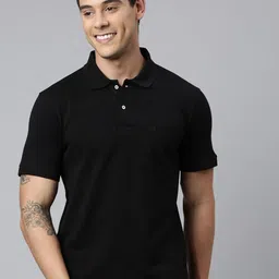 Chennis Polo Collar Slim Fit Pure Cotton T-shirt-picture-4