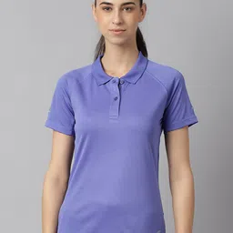 Alcis Women Tech-Fit Anti-Static Soft-Touch Slim-Fit Training Polo T-Shirt-image-69