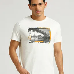 Pepe Jeans Photographic Printed Pure Cotton Slim Fit T-shirt-picture-20