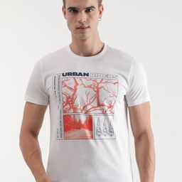 Lee Graphic Printed Cotton Slim Fit T-shirt-image-37