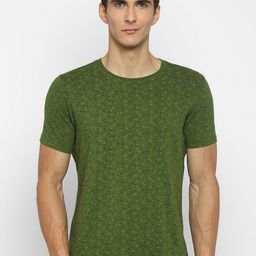 Turtle Men Olive Green Printed Slim Fit T-shirt-picture-18