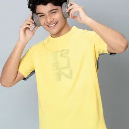 Technosport Boys Slim Fit Raglan Sleeves T-shirt-image-41
