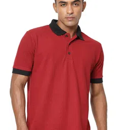 FUNDOO Polo Collar Dri-FIT Half Sleeve Slim Fit T-shirt-image-9