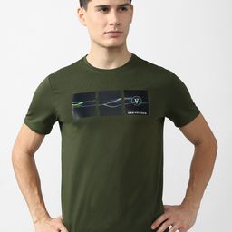 Van Heusen Flex Men Printed Slim Fit Yoga T-shirt-image-53