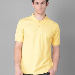 Crimsoune Club Polo Collar Short Sleeve Slim Fit T-shirt-image-36