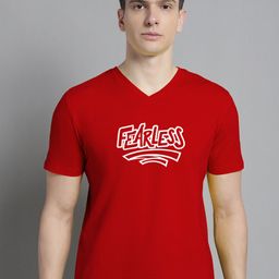 FBAR Typography Printed Slim Fit Cotton T-shirt-picture-33