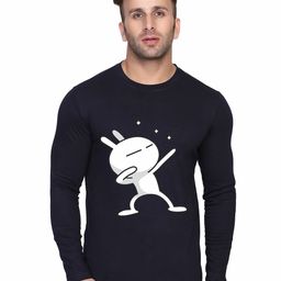 SLOWLORIS Graphic Printed Bio-Wash Pure Cotton Slim Fit T-shirt-image-46