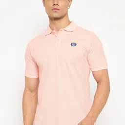 Duke Men Solid Polo Collar T-shirt-picture-43