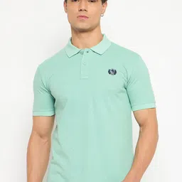 Duke Men Solid Polo Collar T-shirt-picture-21