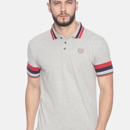 Steenbok Polo Collar Slim Fit Pure Cotton Casual T-shirt-image-86