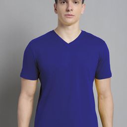 FBAR V-Neck Slim Fit Pure Cotton T-shirt-picture-42