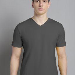FBAR V-Neck Slim Fit Pure Cotton T-shirt-image-87