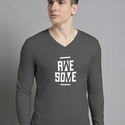 FBAR Typography Printed Round Neck Cotton Regular T-shirt-image-32