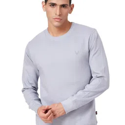 ZU Self Design Pure Cotton Pullover Sweatshirt-picture-30