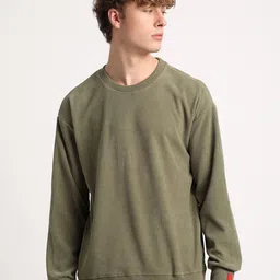 THE BEAR HOUSE Round Neck Pullover Sweatshirt-picture-14