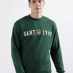 GANT Relaxed Fit Logo Mania Round Neck Sweatshirt-image-10