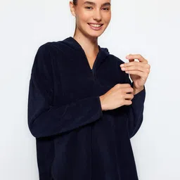 Trendyol Long Sleeves Hooded Pullover-image-42