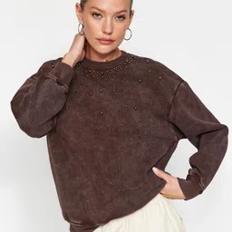 Trendyol Round Neck Sweatshirt-picture-23