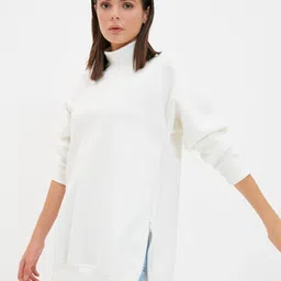 Trendyol Turtle Neck Long Sleeves Sweatshirt-38