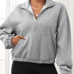 Stylecast X Slyck High Neck Sweatshirt-image-50