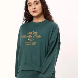 R&B Round Neck Cotton Sweatshirt-picture-28