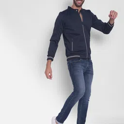 Crimsoune Club Mandarin Collar Front-Open Sweatshirt-image-65