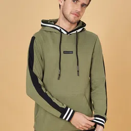 Street 808 by Pantaloons Striped Pure Cotton Hooded Pullover-picture-26