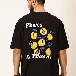Thomas Scott Oversized Graphic Printed Cotton Bio Finish T-shirt-image-87