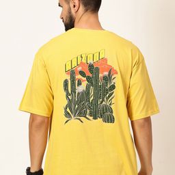 Thomas Scott Oversized Graphic Printed Bio Finish Cotton T-shirt-image-84