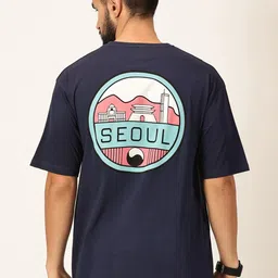 Thomas Scott Round Neck Typography Bio Finish T-shirt-image-84