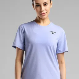 Reebok Women Solid Round Neck T-Shirt-picture-40