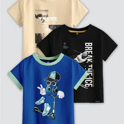 CODEZ Boys 3 Printed T-shirt-picture-56