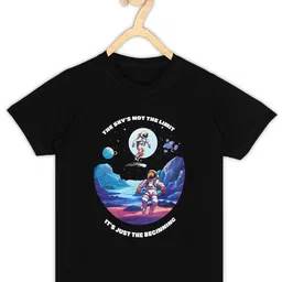 BAESD Boys Astronaut Printed Cotton T-shirt-5