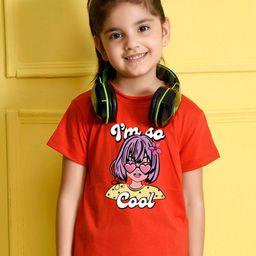 NUSYL Girls Printed T-shirt-picture-5