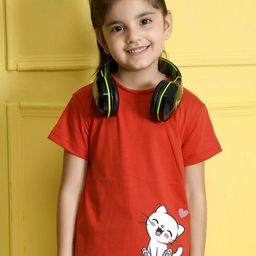 NUSYL Girls Printed T-shirt-picture-11