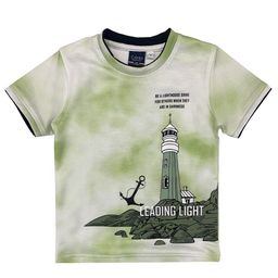 CAVIO Boys Green & White Printed T-shirt-image-43
