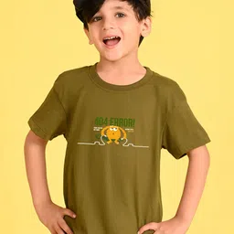 NUSYL Boys Graphic Printed Round Neck Oversized T-shirt-picture-27