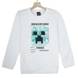 CAVIO Boys Typography Printed Round Neck T-shirt-image-85