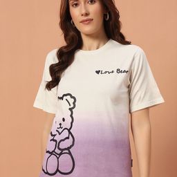 The Dry State Women Graphic Printed Round Neck Cotton Relaxed Fit T-shirt-image-116