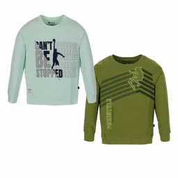 3PIN Boys Pack Of 2 Printed Cotton T-shirt-image-9
