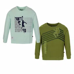 3PIN Boys Pack Of 2 Printed Cotton T-shirt-image-81