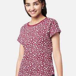 YU by Pantaloons Women Printed T-shirt-image-8