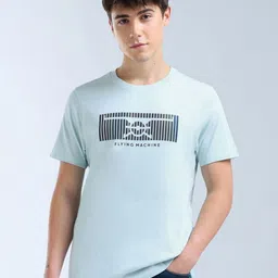Flying Machine Men Brand Logo Printed T-shirt-image-56