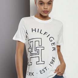 Tommy Hilfiger Typography Printed Cotton T-shirt-picture-6